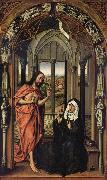 Rogier van der Weyden Christ Appearing to His Mother painting